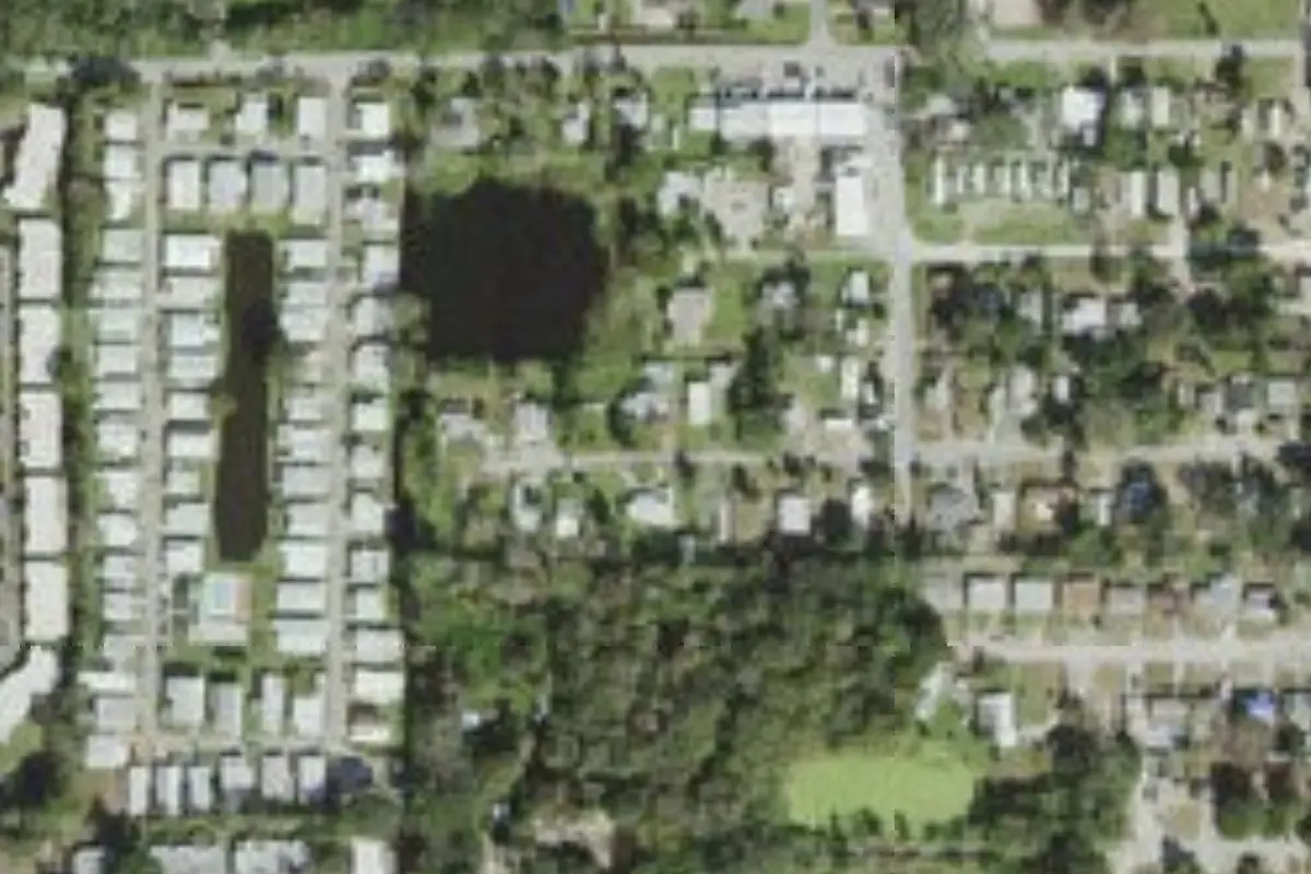 Aerial view of Horsey Ave Park 1