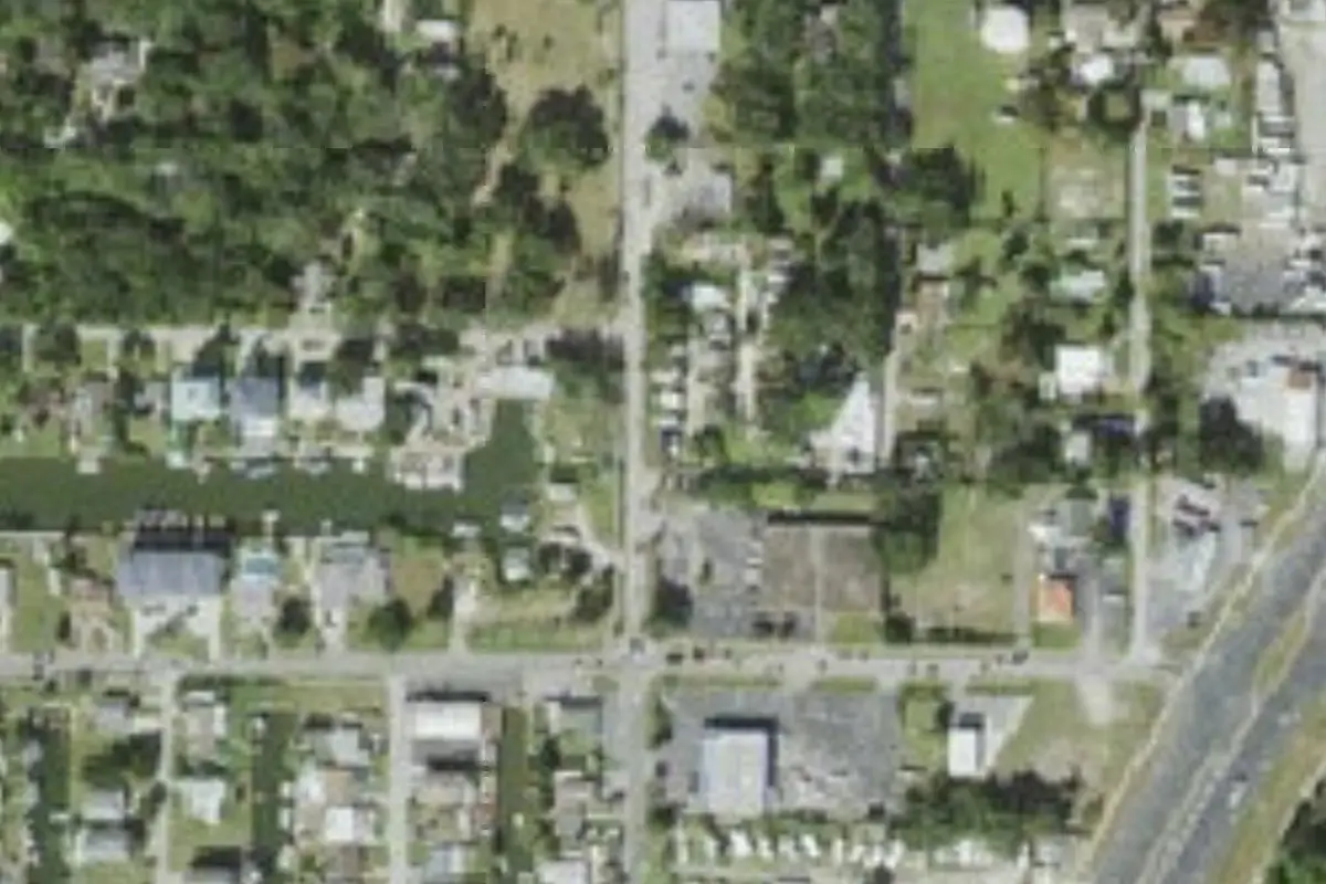 Aerial view of Hudson Hollow