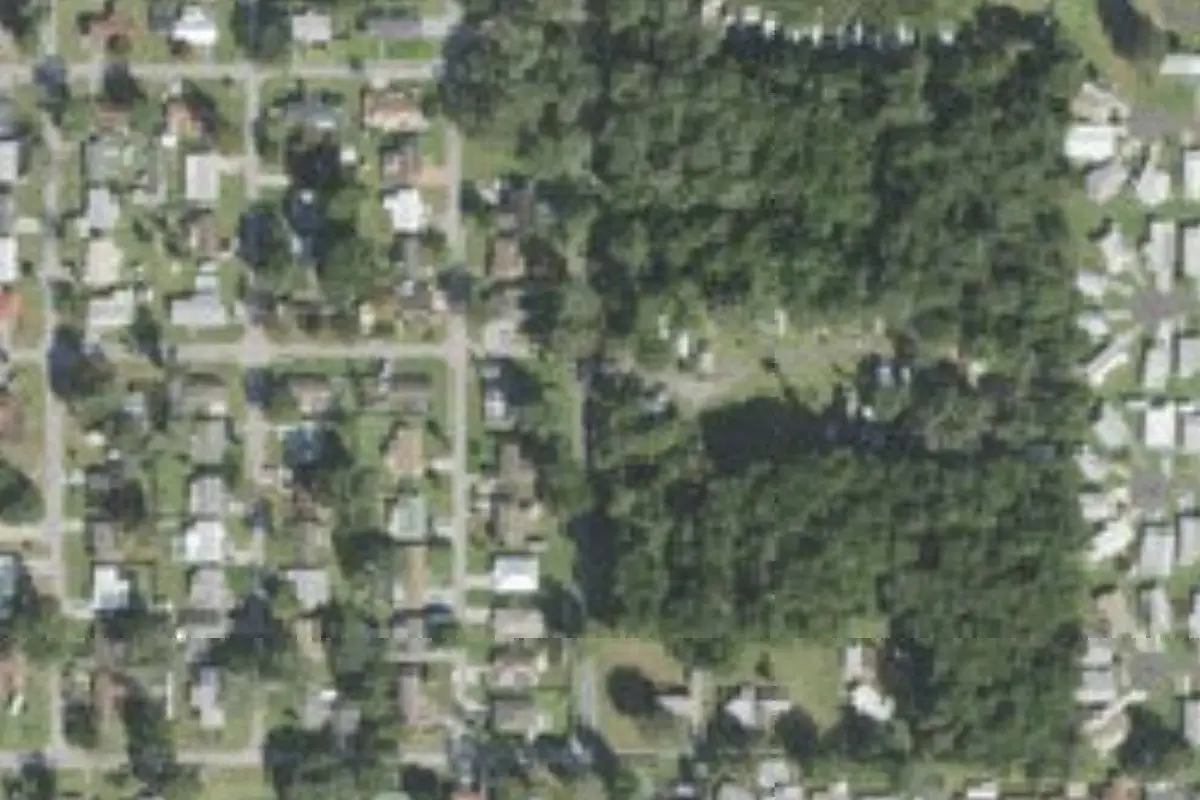 Aerial view of Magnolia Trace RV Park
