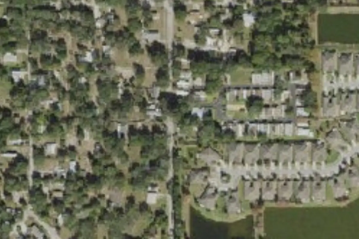 Aerial view of Mossy Oaks