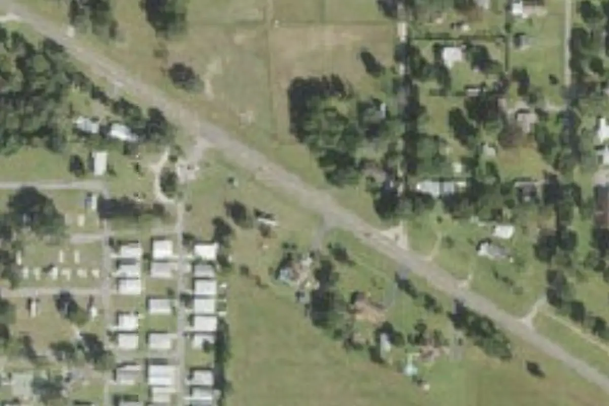 Aerial view of Palm Manor RV Park (Age Restricted 55+)