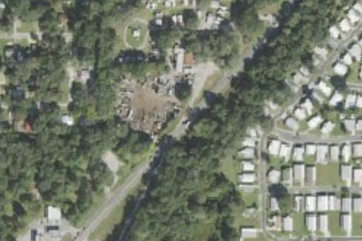 Aerial view of Sandollar RV Park