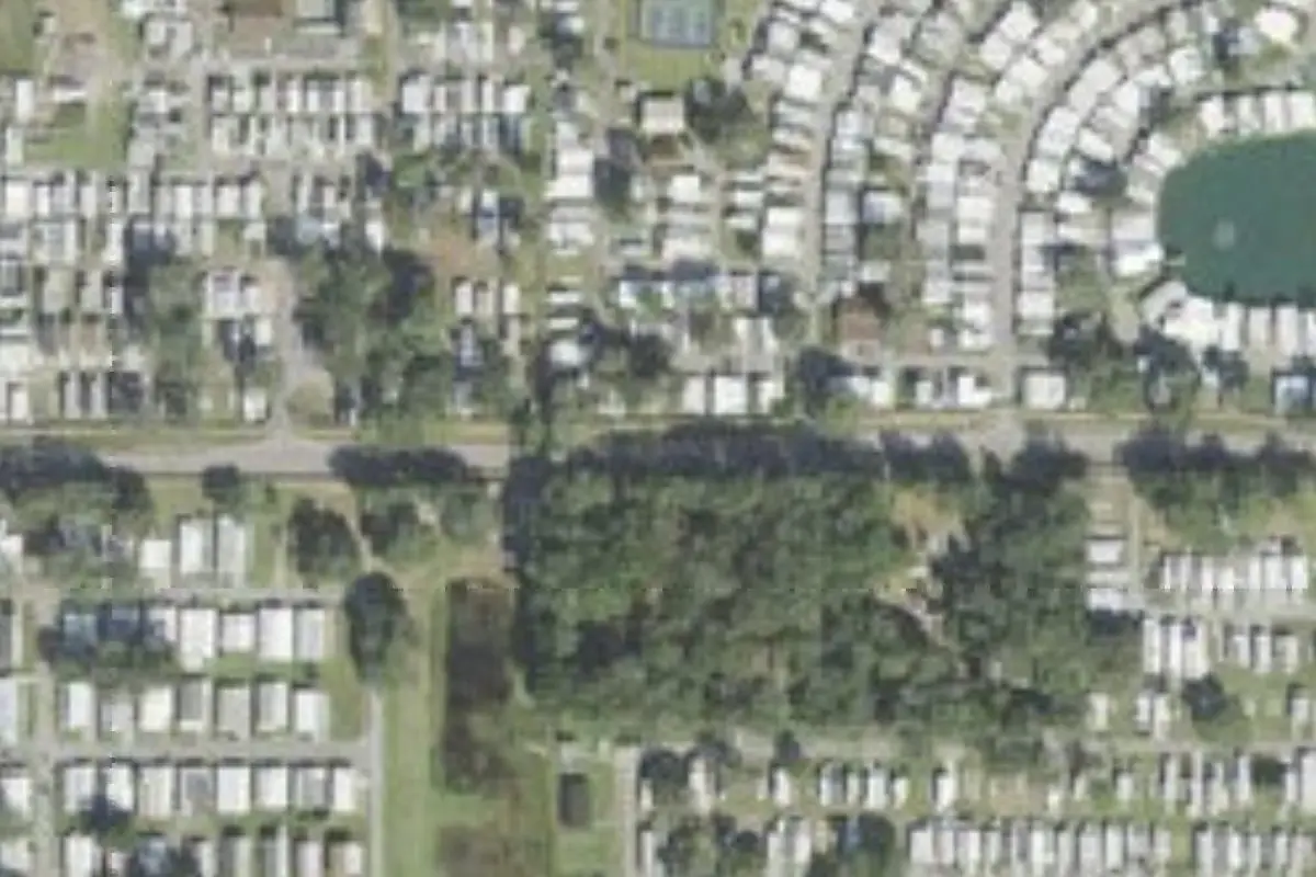 Aerial view of Southern Charm RV Community