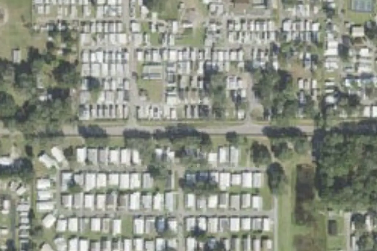 Aerial view of Sweetwater RV Community