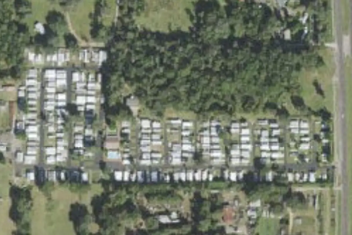 Aerial view of Town & Country RV Resort