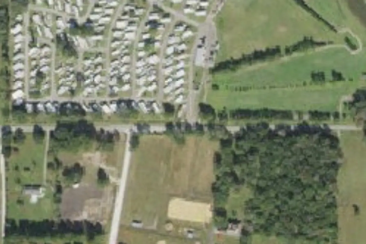 Aerial view of Travelers Rest RV Resort & Golf Course