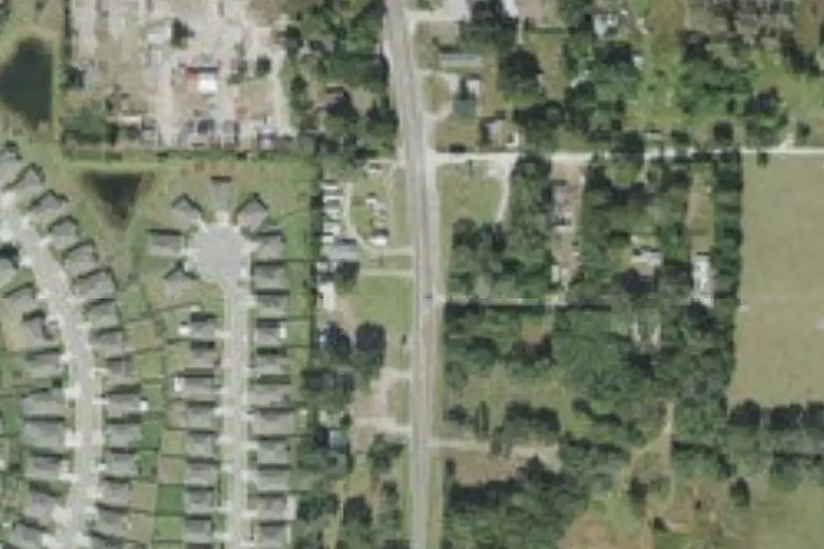 Aerial view of US 41 RV Park
