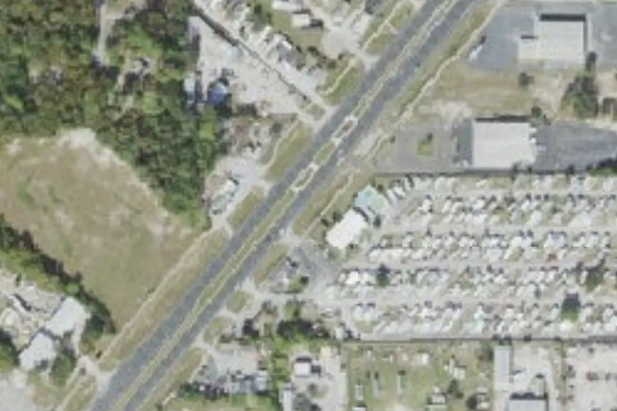 Aerial view of Winter Paradise