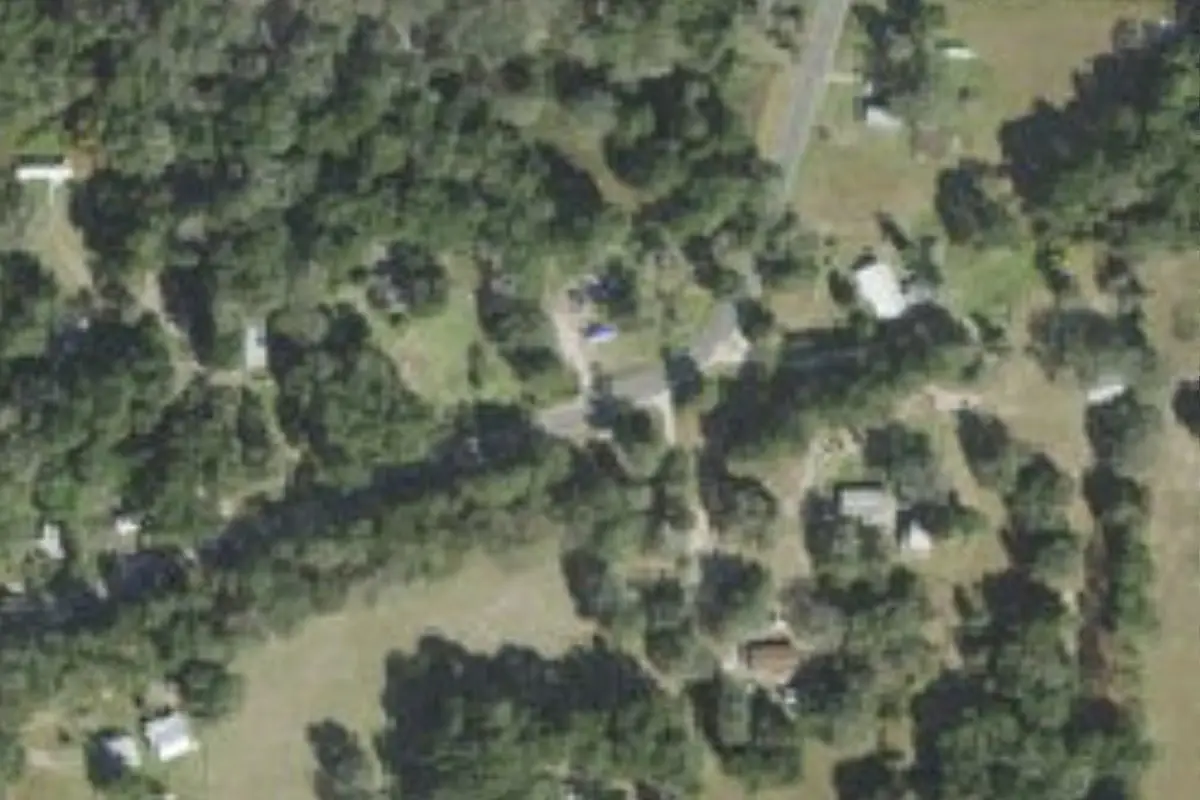 Aerial view of Withlacoochee River RV Park