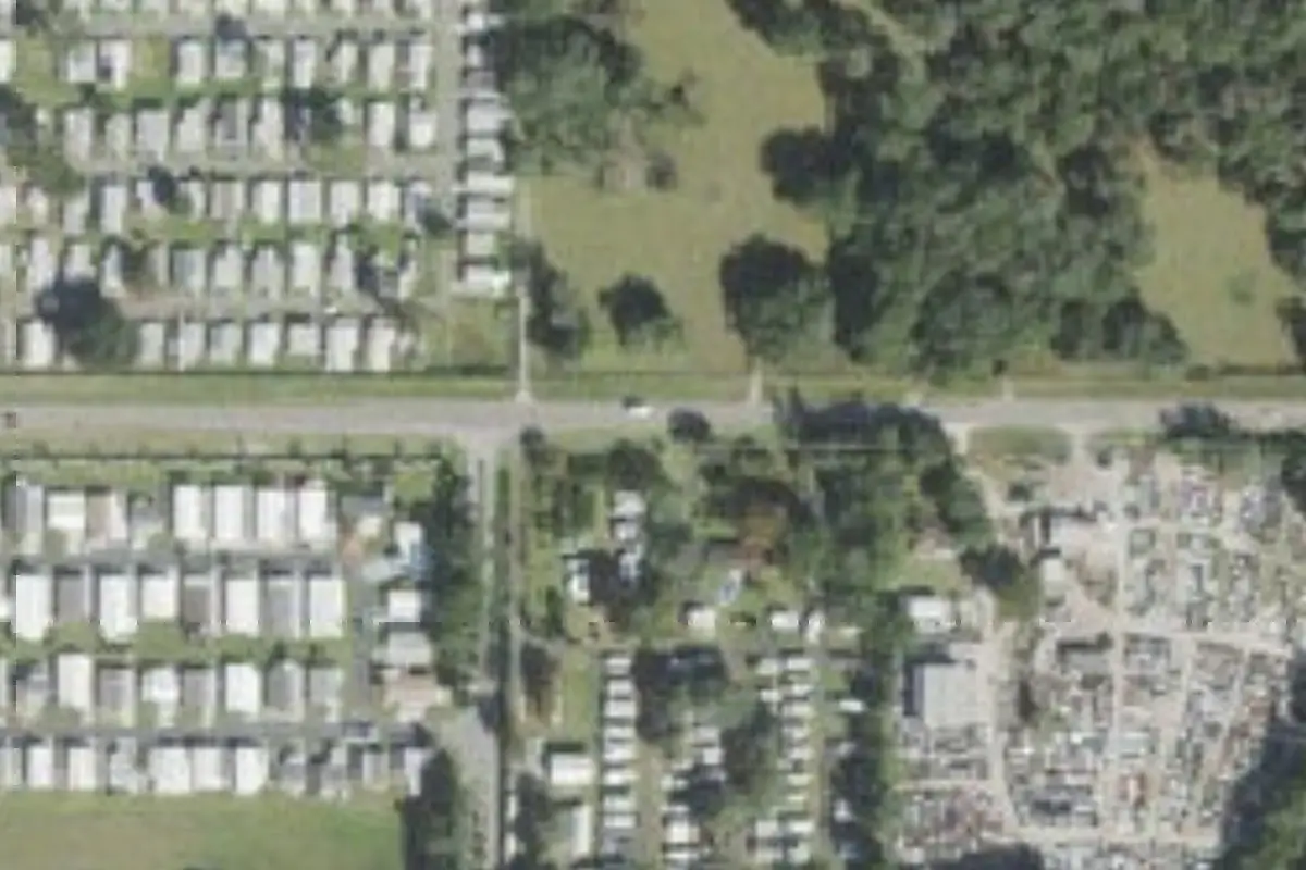 Aerial view of Zephyr Colony RV Park
