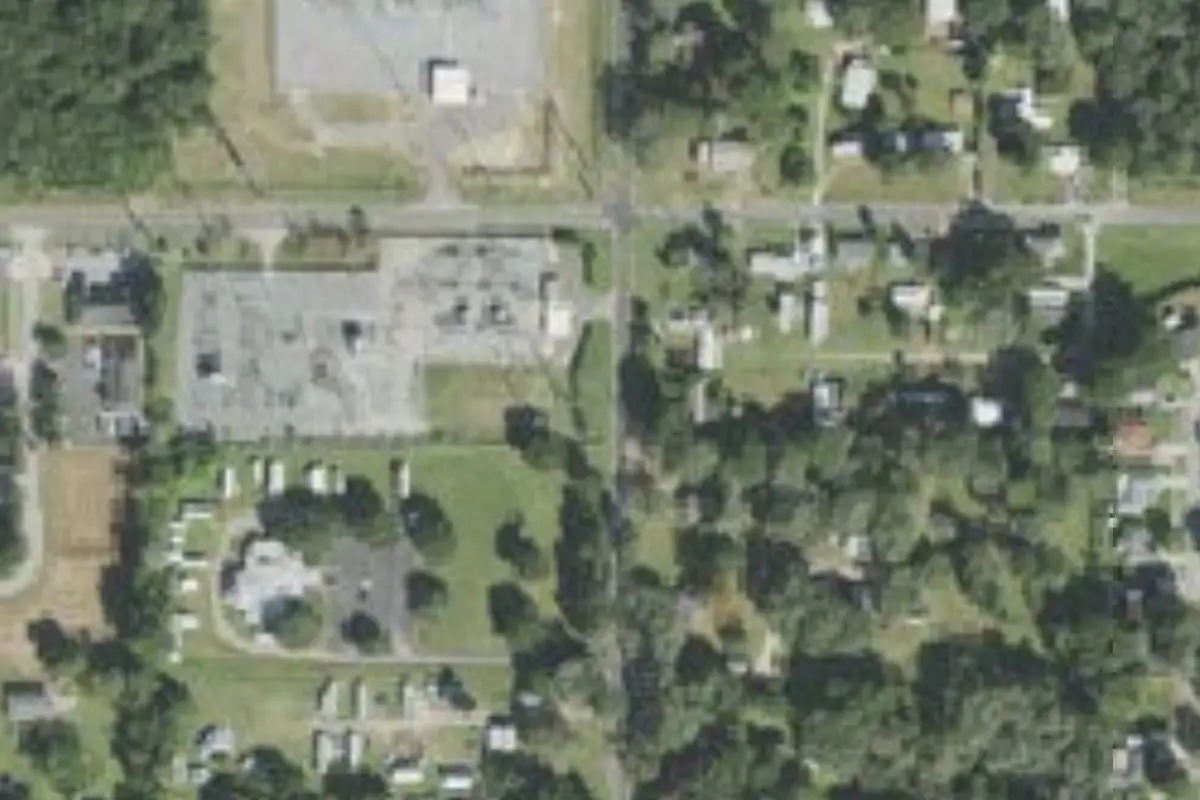 Aerial view of Zephyrhills Elks Lodge #2731 RV Park