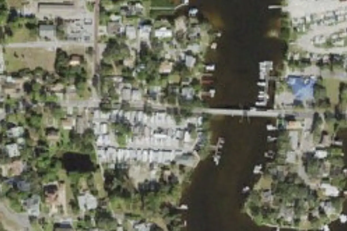 Aerial view of Bayshore Cove