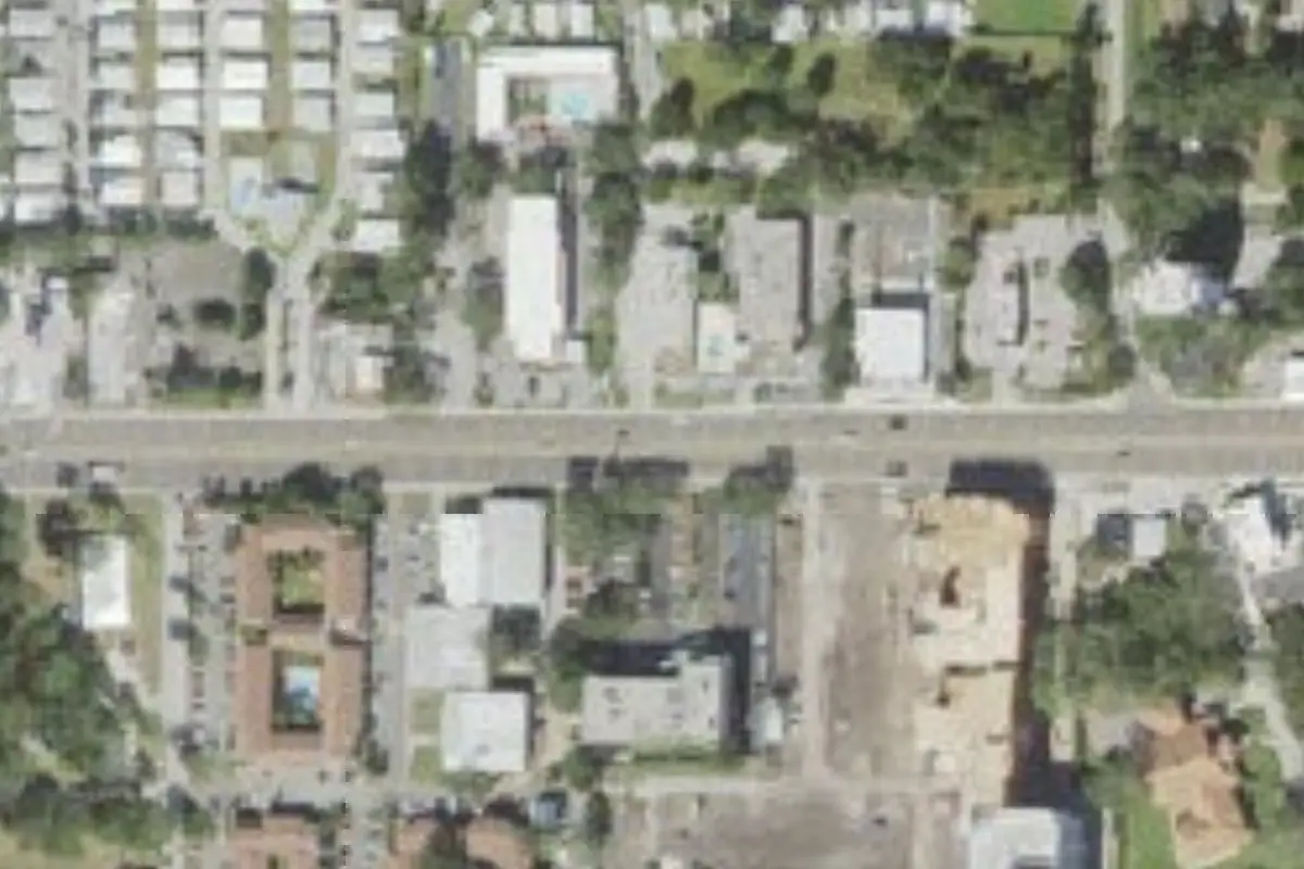 Aerial view of Clearwater RV Resort