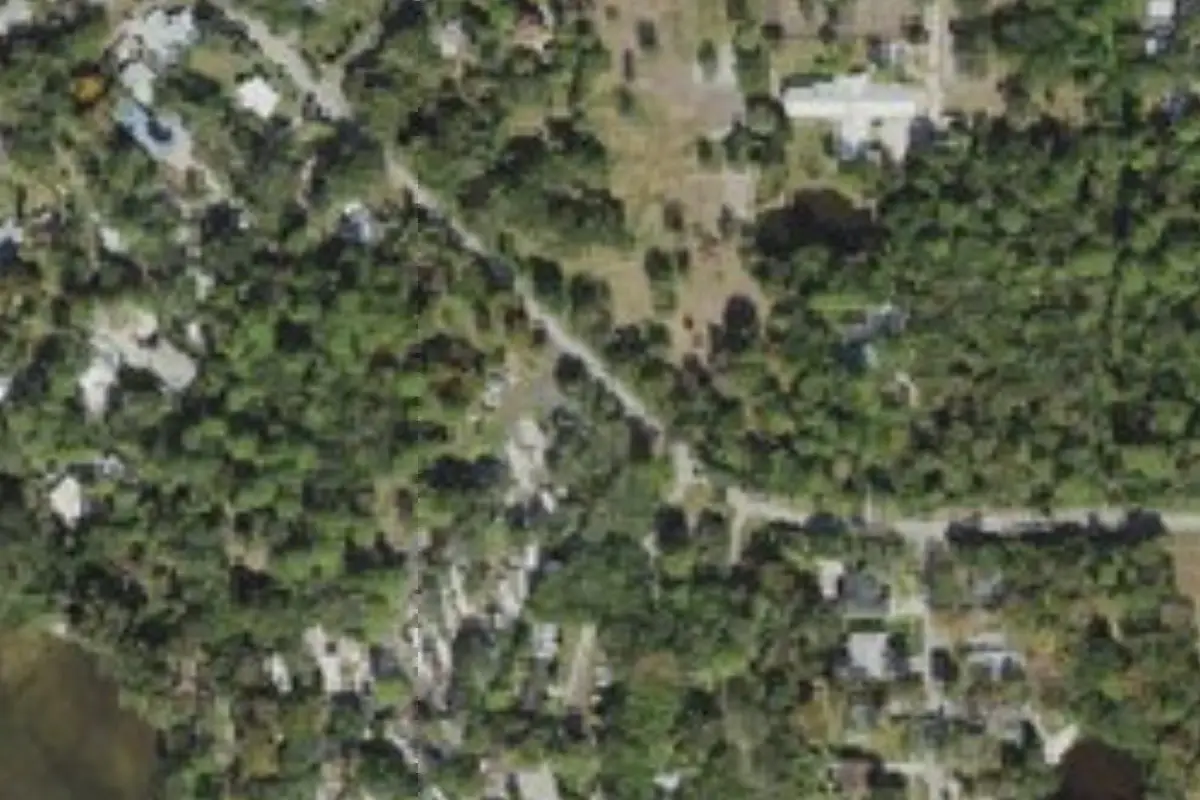 Aerial view of Hickory Point RV Park