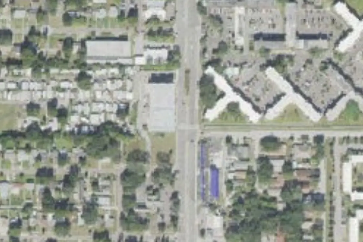 Aerial view of Hollywood MHP