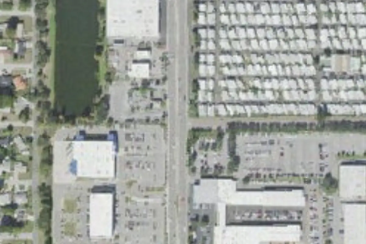Aerial view of Pelican Palms Village