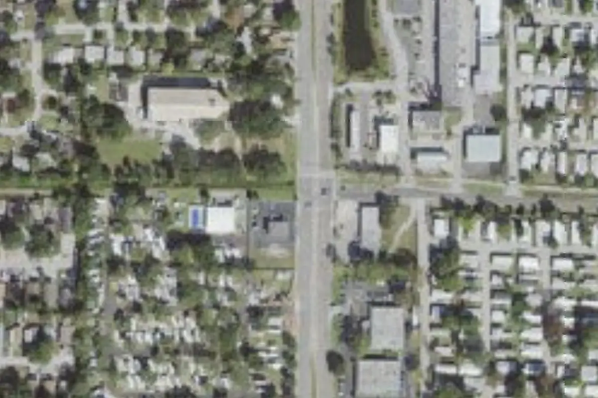 Aerial view of Scottish Traveler RV Park