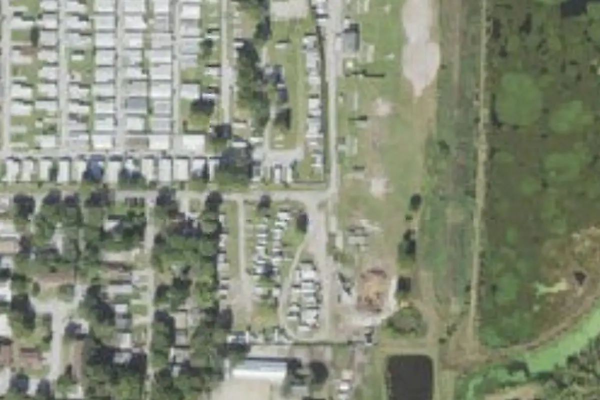 Aerial view of Skyway Trap & Skeet Club RV Park