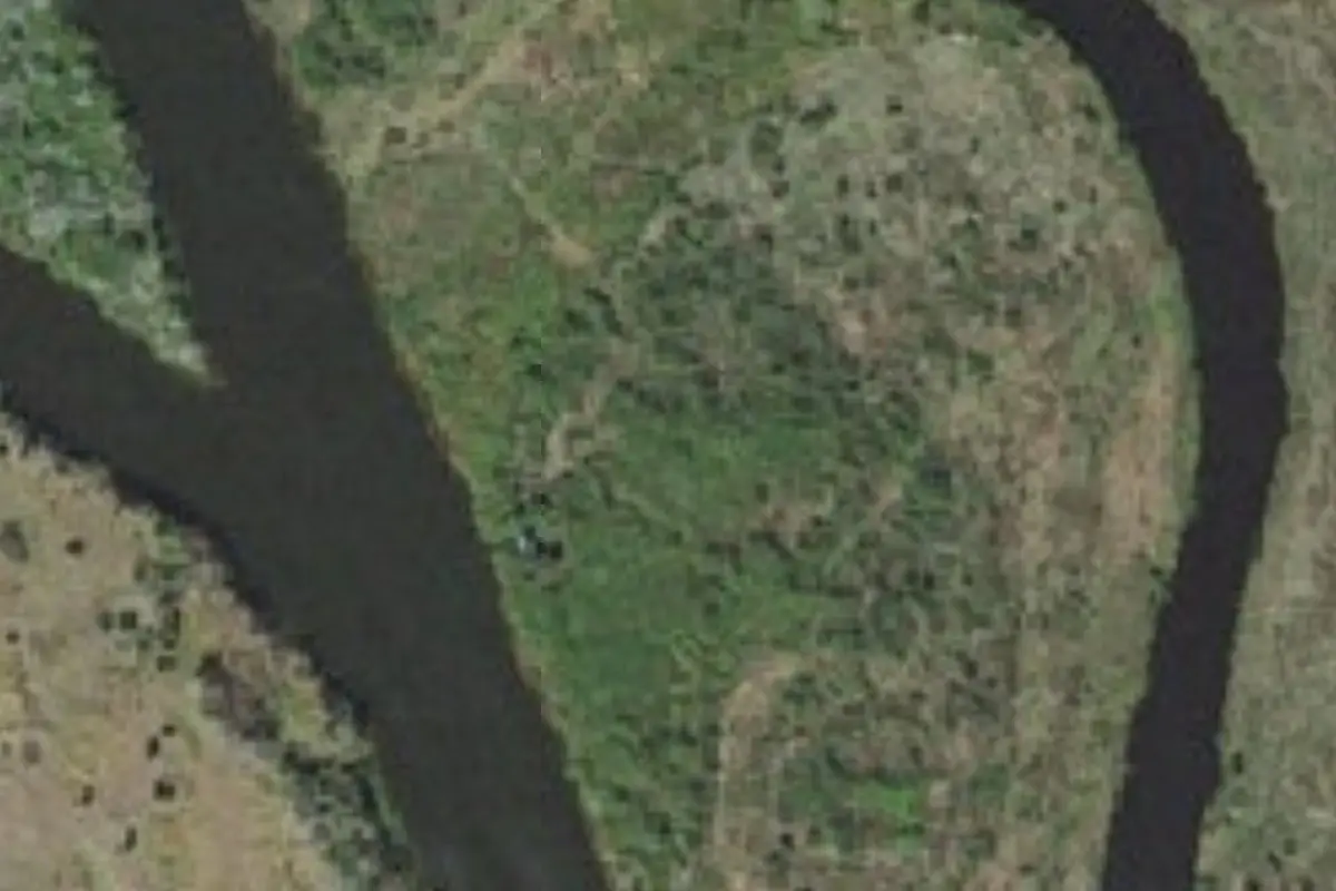 Aerial view of Blanket Bay Marsh