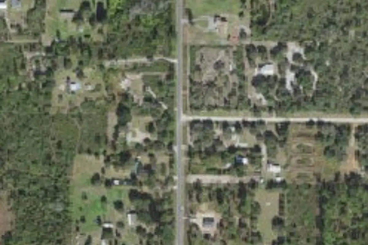 Aerial view of Bud's RV Resort & Marina