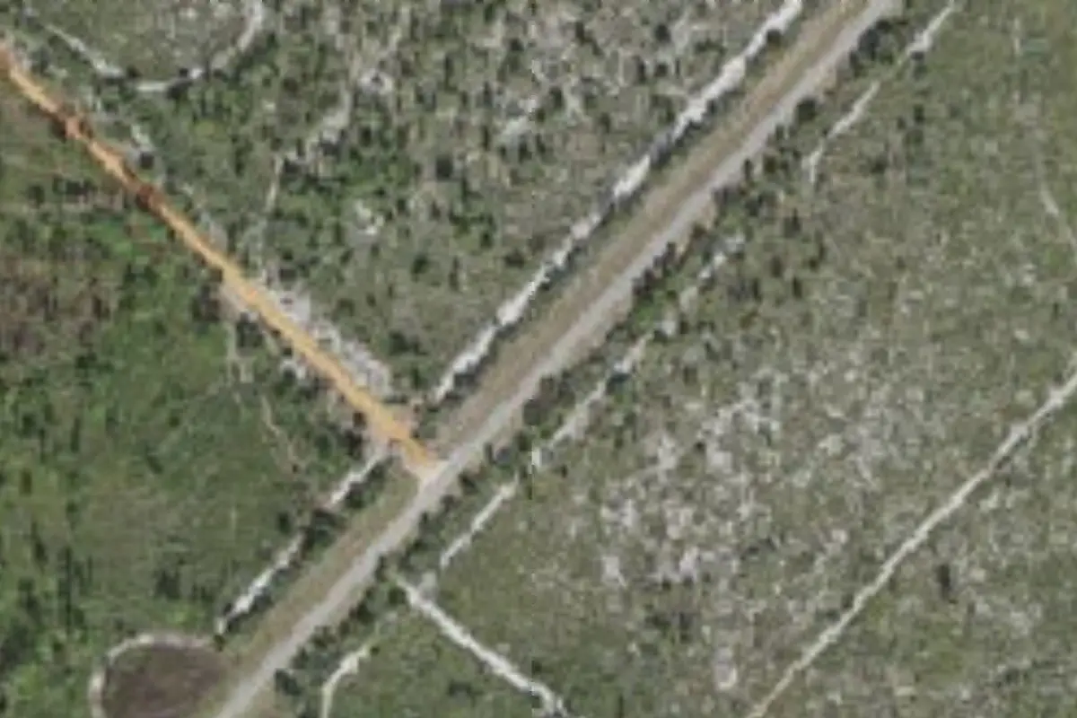 Aerial view of Camp Arbuckle