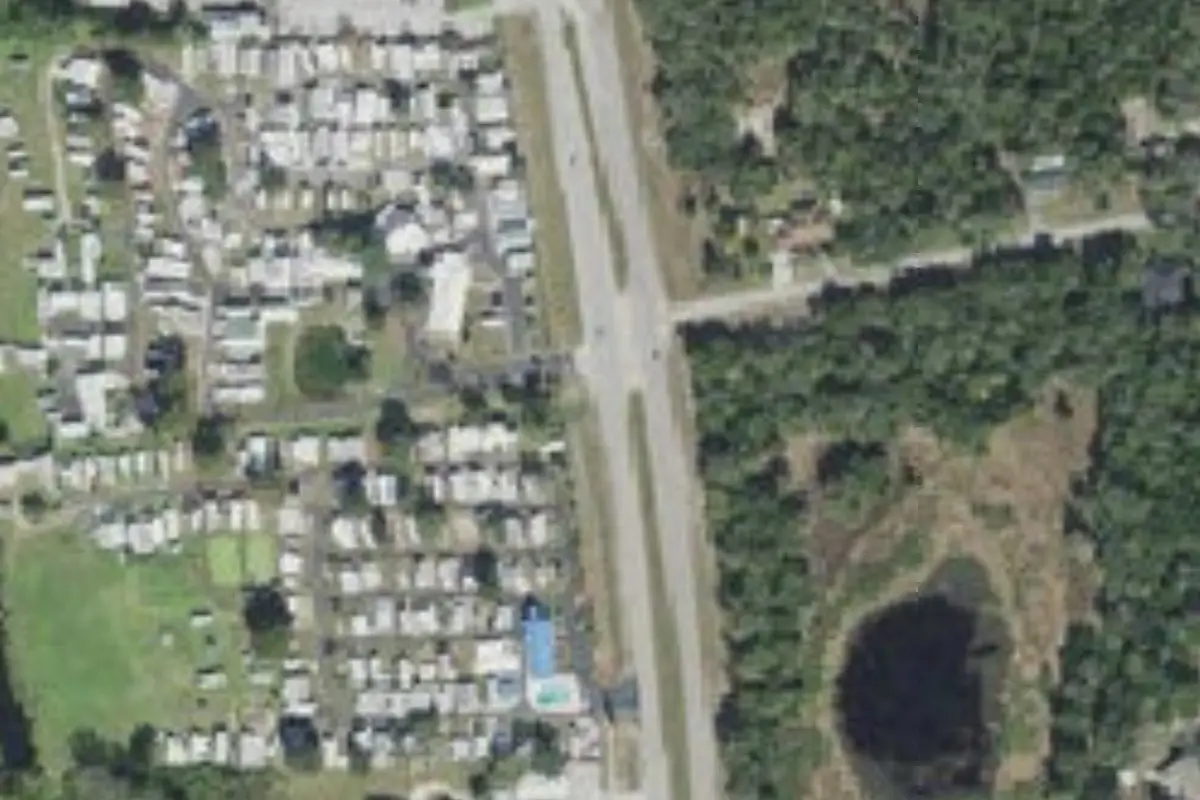 Aerial view of Camp Central RV Parks LLC North