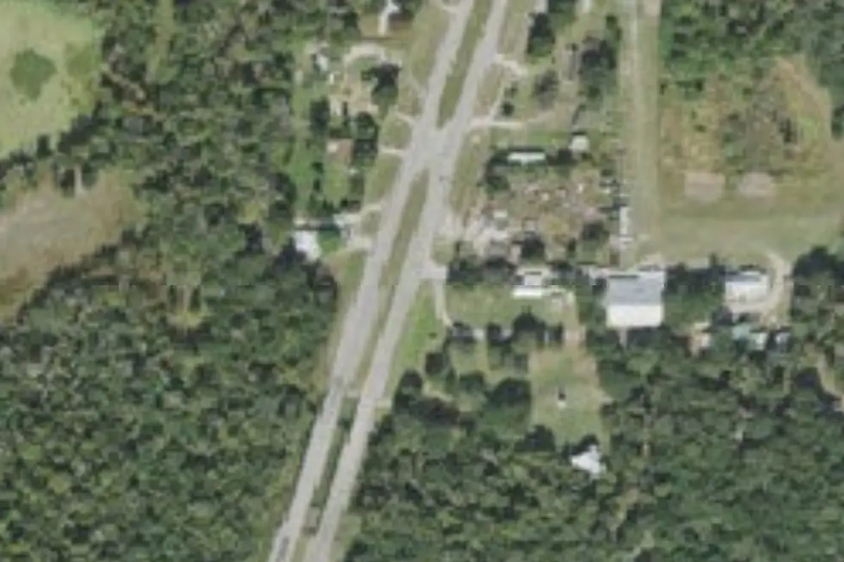 Aerial view of Camp Wilderness