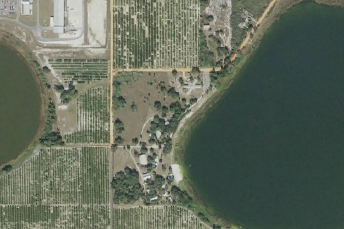 Aerial view of Camp Wingmann