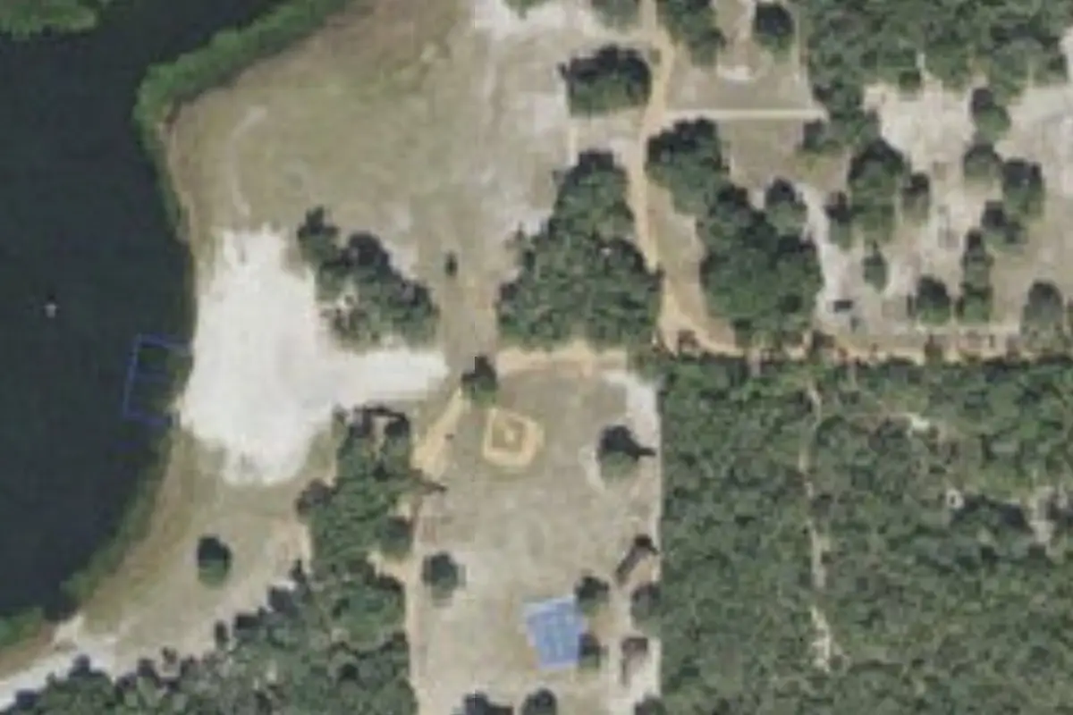 Aerial view of Circle F Dude Ranch Camp