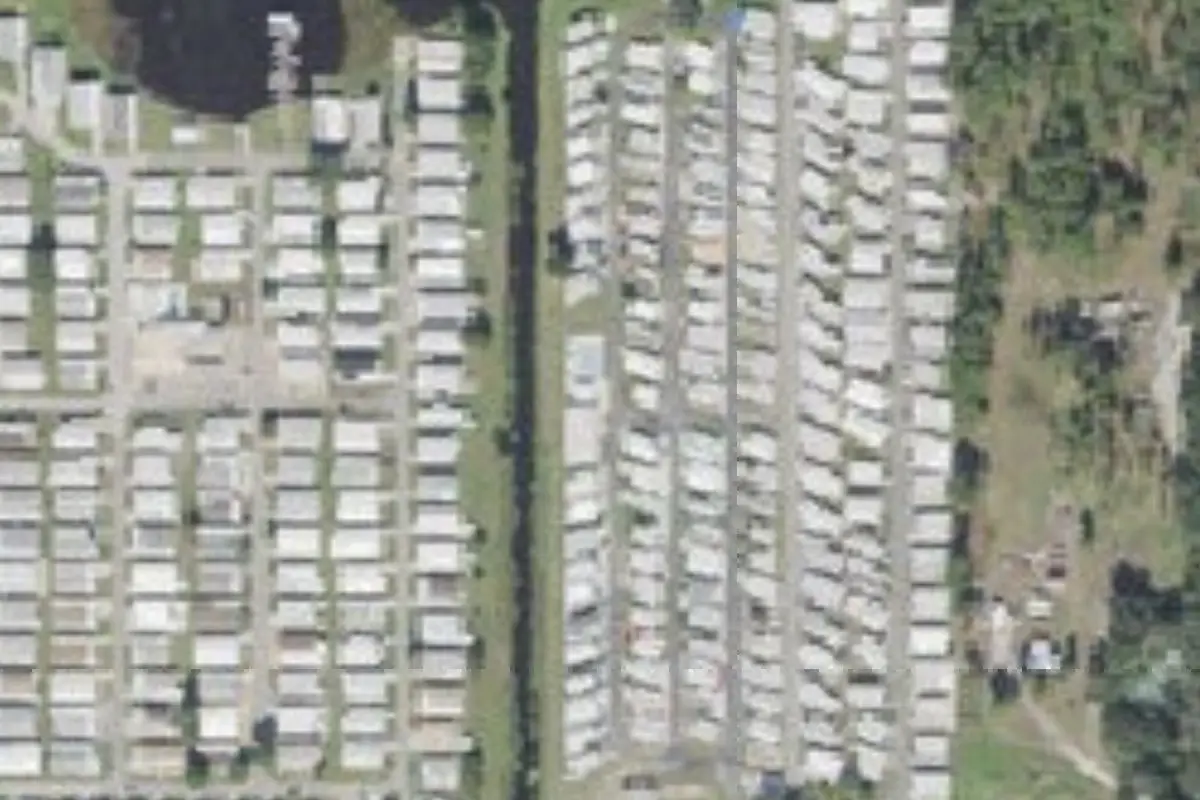 Aerial view of Fairview Village