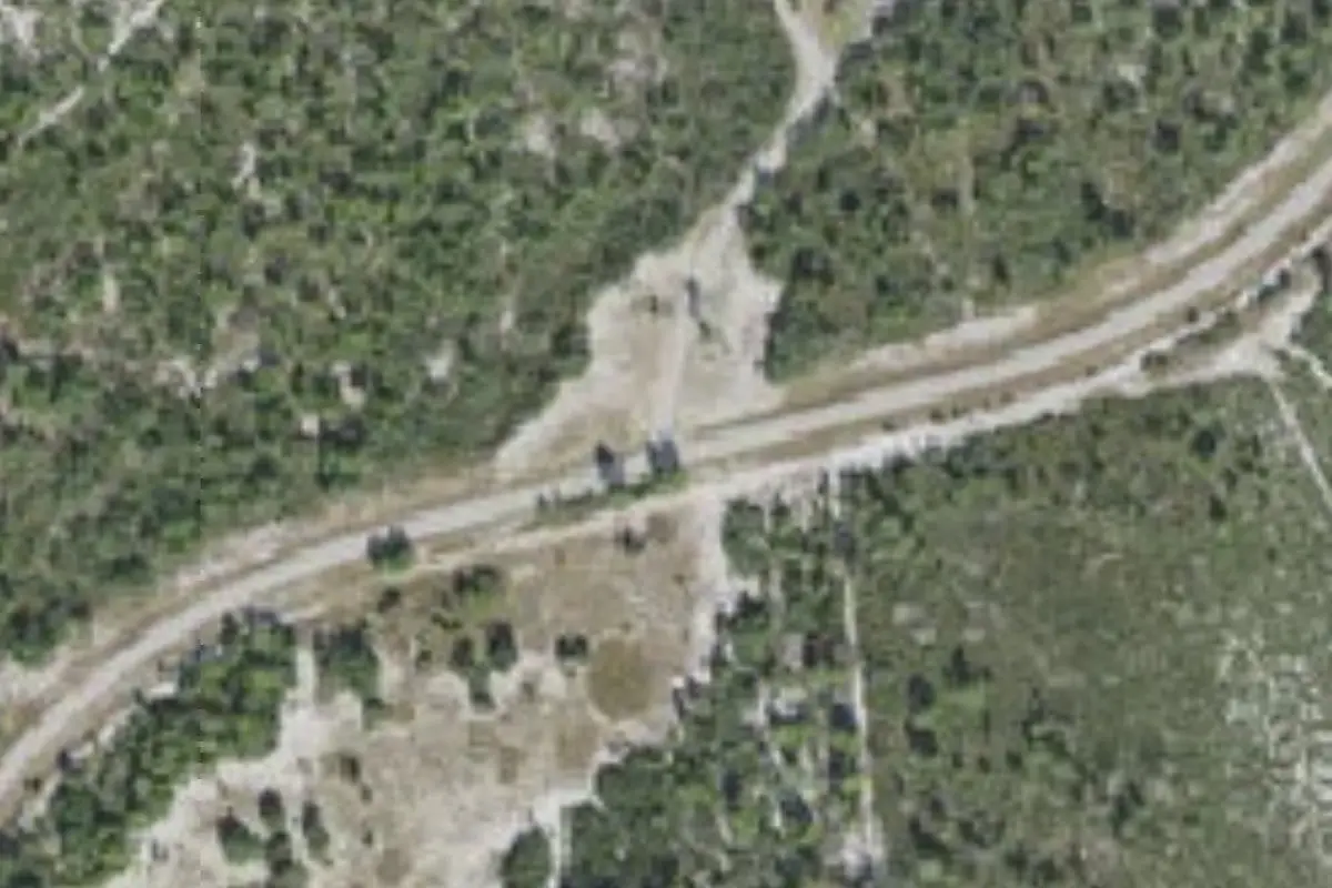 Aerial view of Flaming Arrow Scout Reservation
