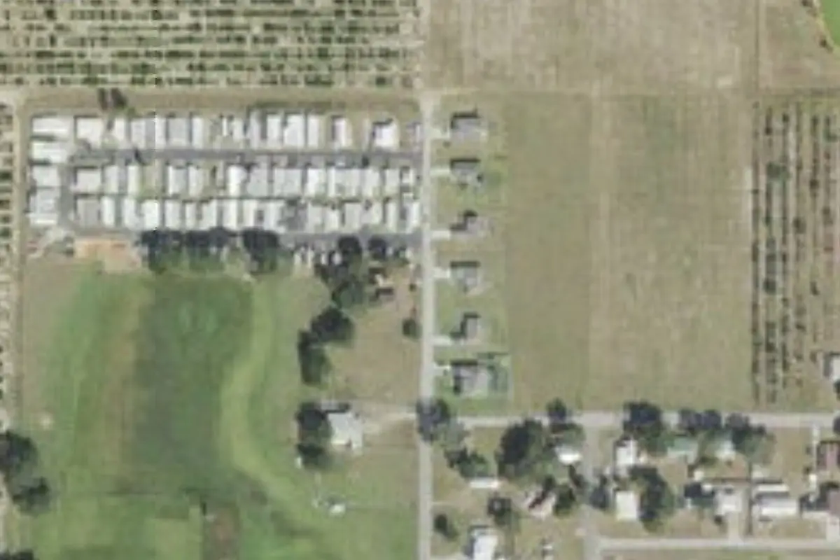 Aerial view of Frostproof Mobile Village