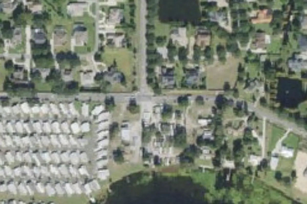 Aerial view of Gloria's Resort