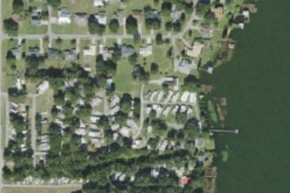 Aerial view of Granite Fish Haven