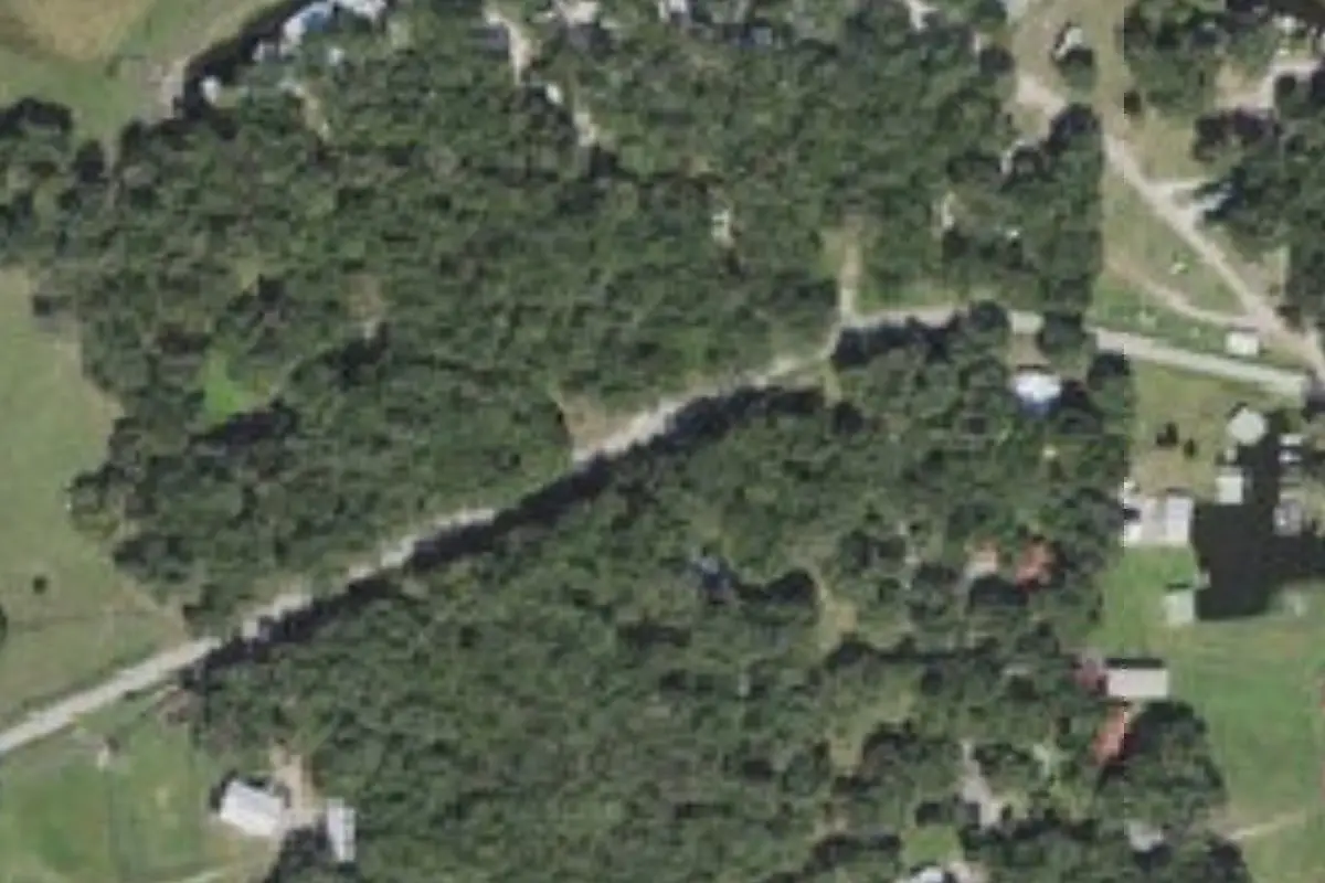 Aerial view of Grape Hammock Fish Camp