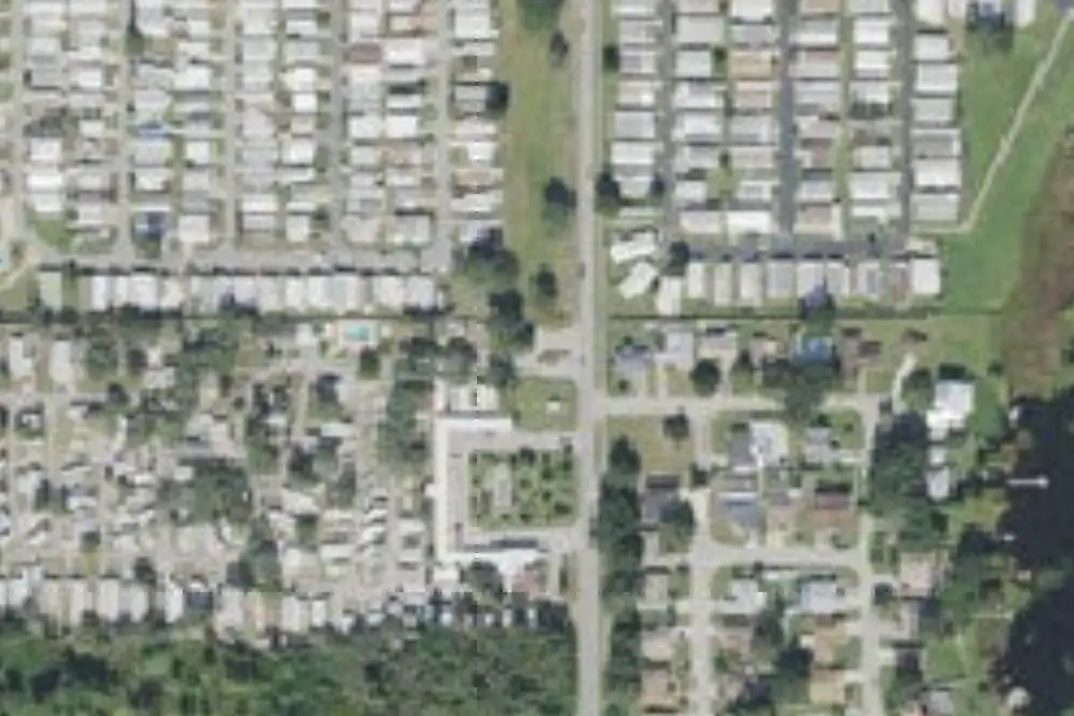 Aerial view of Hammondell Campsites