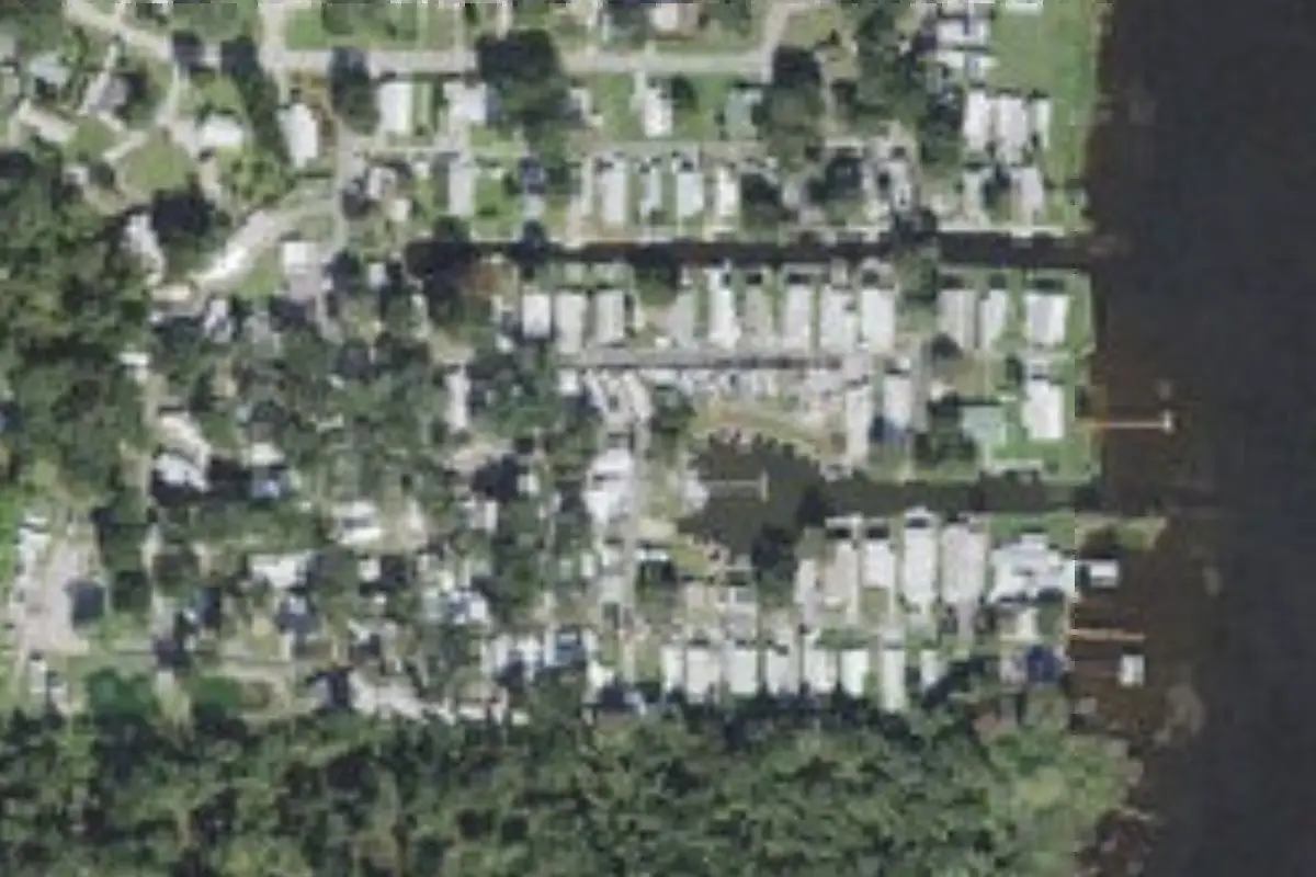 Aerial view of The Harbor Waterfront Resort