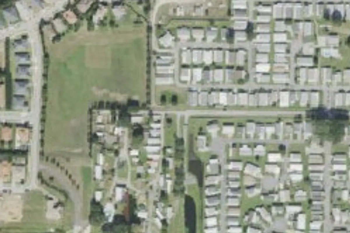Aerial view of Lake Juliana Boating & Lodging
