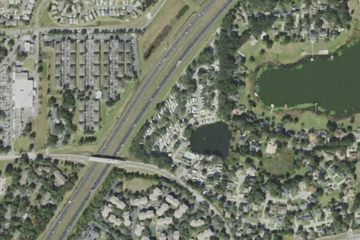 Aerial view of Lakeland RV Community (Sun RV Communities)