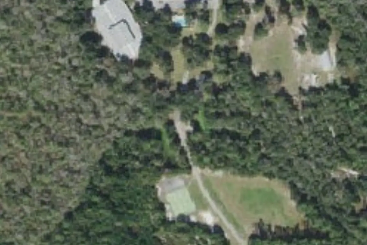 Aerial view of Masterpiece Gardens Family Conference Center