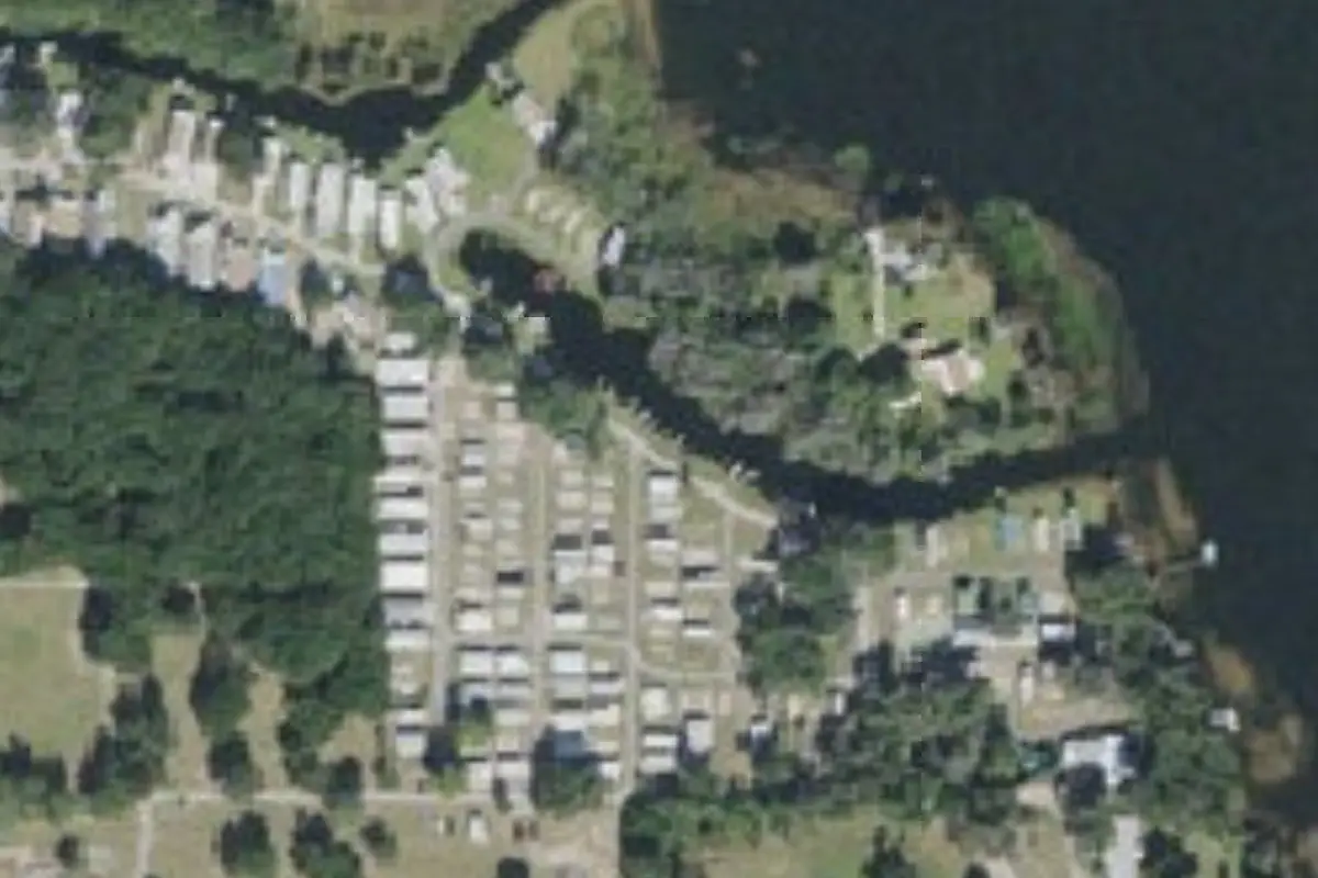 Aerial view of Oak Harbor RV Park