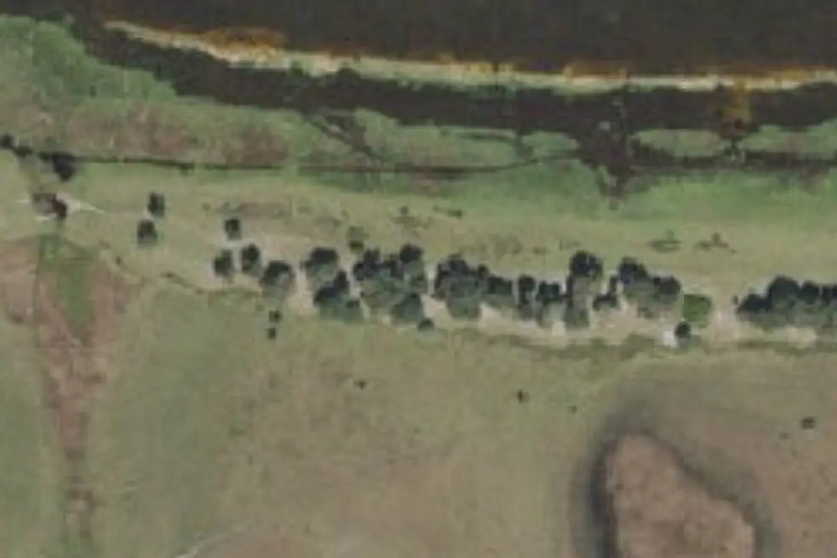 Aerial view of Otter Slough