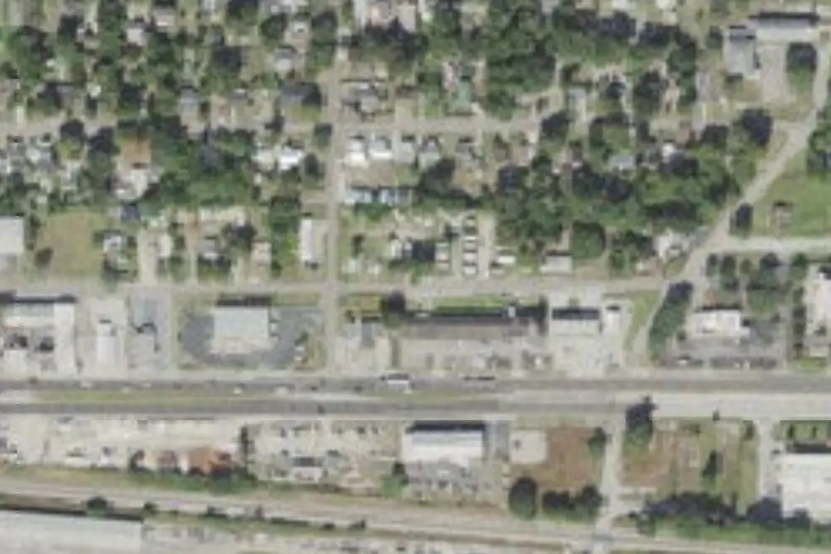 Aerial view of Peachtree RV Park Lakeland