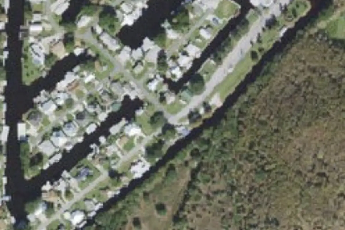 Aerial view of Port Hatchineha Campground