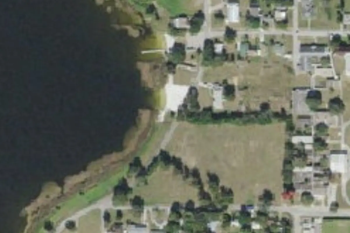 Aerial view of Sunset Shores Co-Op