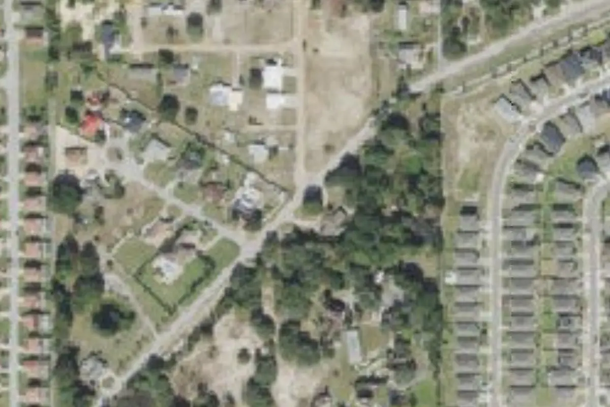 Aerial view of Bill Sample's Sunshine Foundation Dream Village