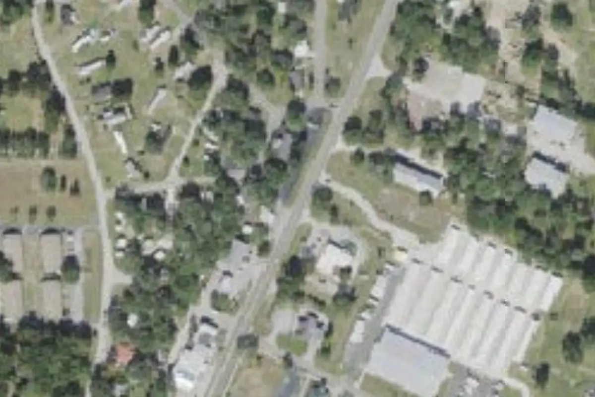 Aerial view of Warren RV Park