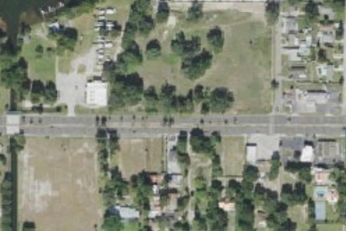 Aerial view of Winter Haven Moose Lodge 1023