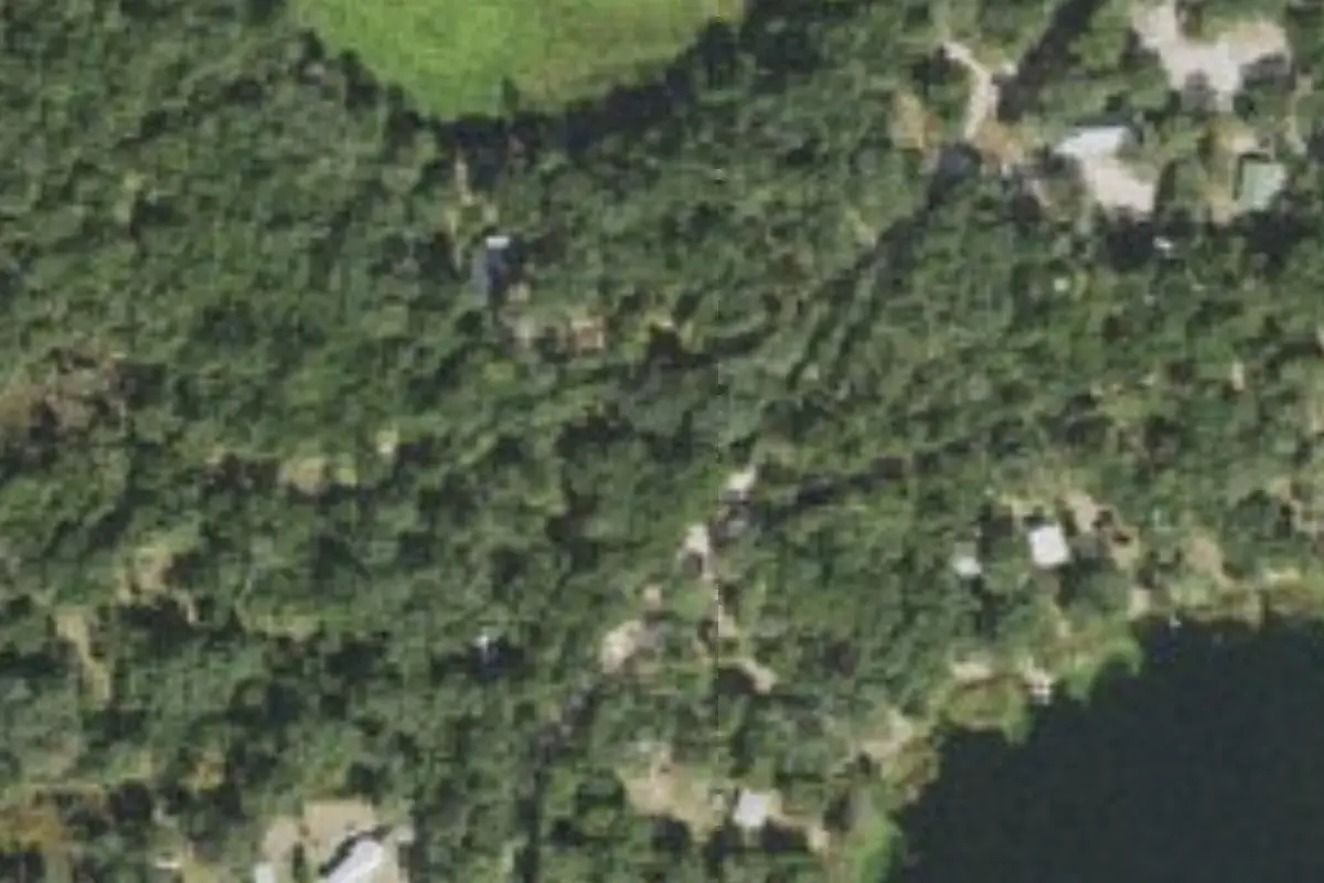 Aerial view of Camp Good News