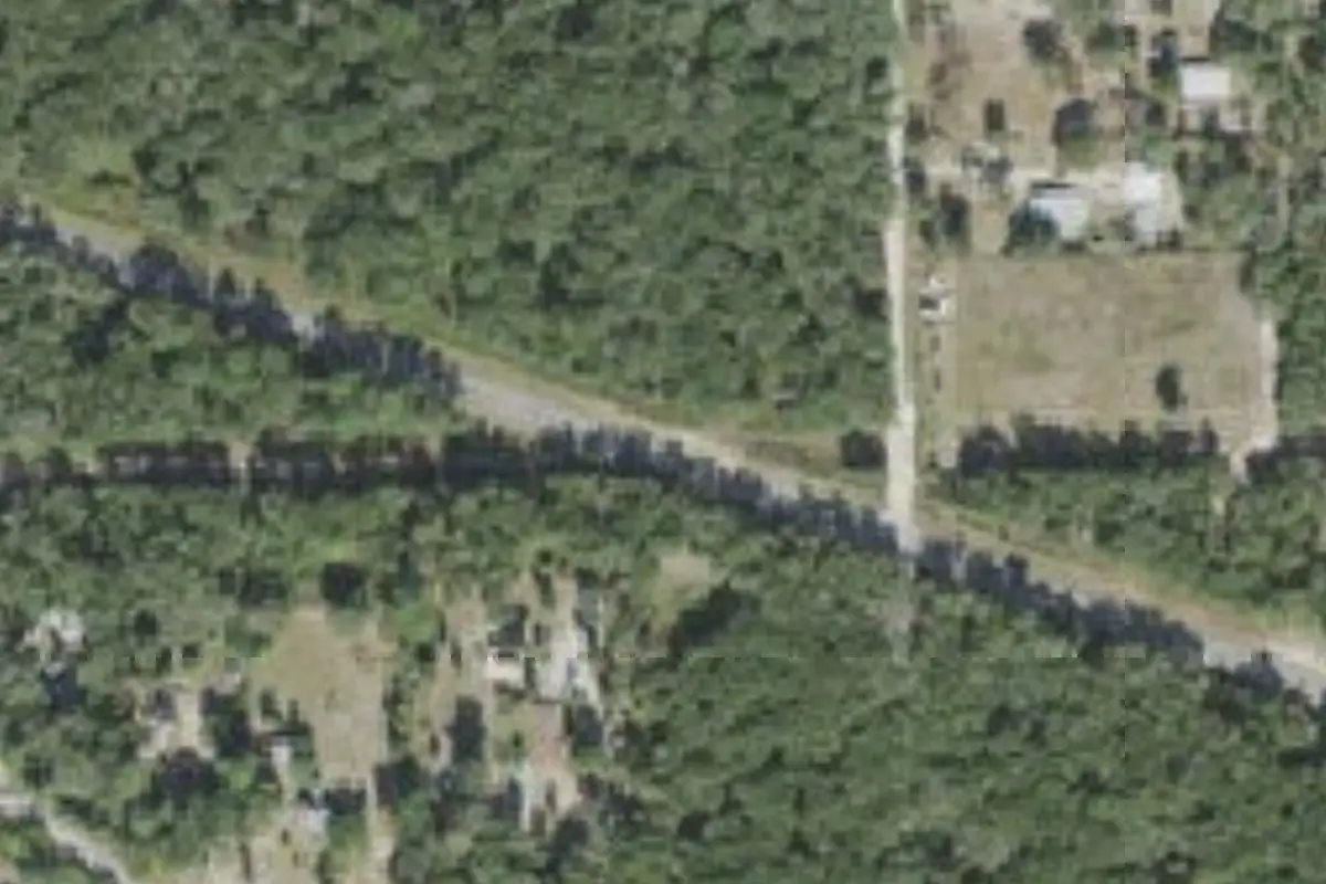 Aerial view of Crescent City Moose Lodge 1641